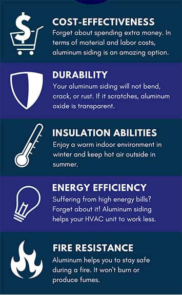 These Are the Top 4 Benefits of Aluminum Siding  
